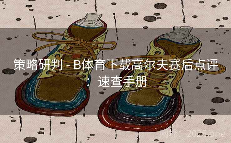 策略研判 - B体育下载高尔夫赛后点评：速查手册