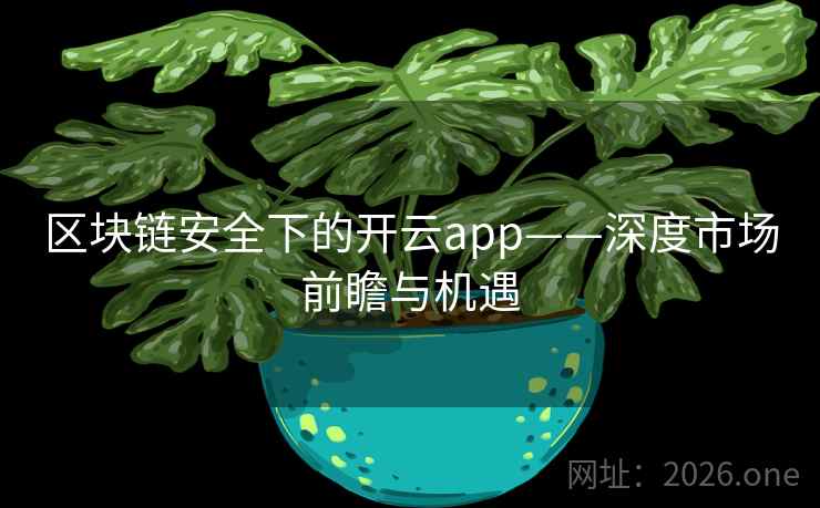 区块链安全下的开云app——深度市场前瞻与机遇