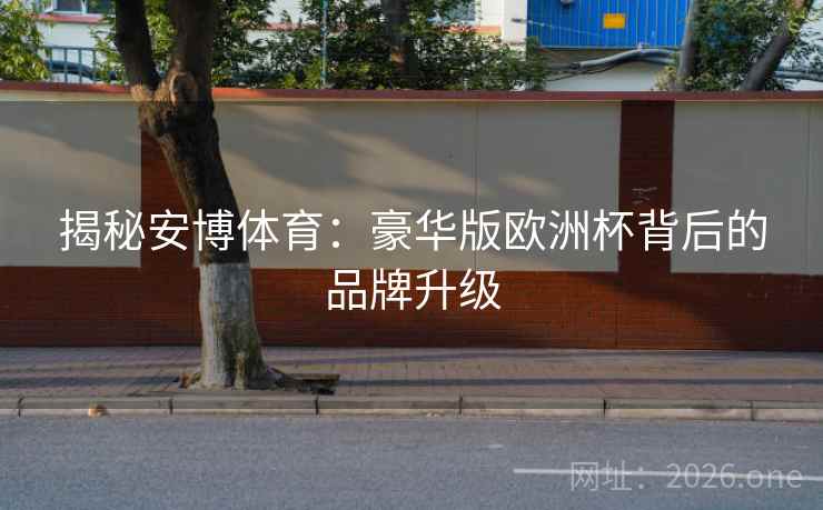 揭秘安博体育：豪华版欧洲杯背后的品牌升级
