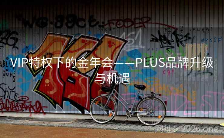 VIP特权下的金年会——PLUS品牌升级与机遇